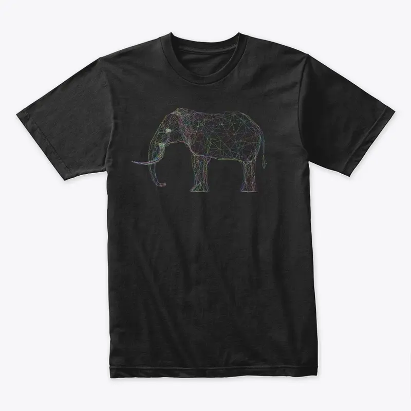 Geometric Elephant T-Shirt